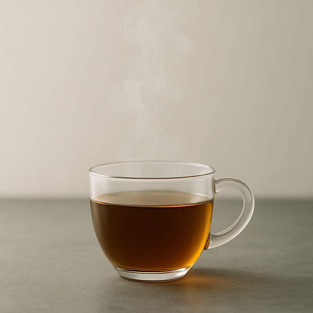 一杯の茶がつくる、音のない時間。